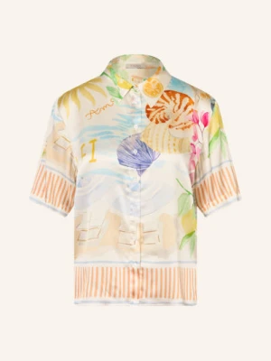 Lilienfels Bluzka Koszulowa Z Jedwabiu weiss