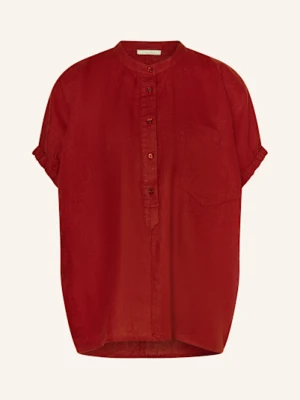 Lilienfels Bluzka Oversized Z Lnu rot