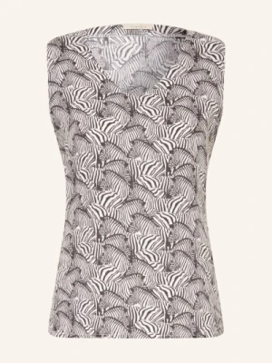 Lilienfels Bluzka Z Lnu schwarz