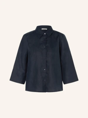 Lilienfels Bluzka Z Lnu Z Rękawami 3/4 blau