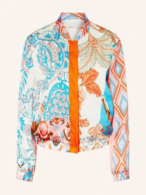 Lilienfels Bluzon Satynowy blau