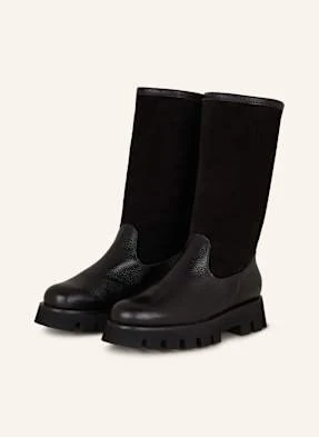 Lilienfels Botki schwarz
