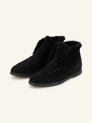 Lilienfels Botki schwarz