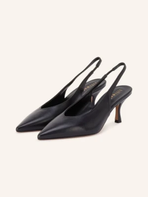 Lilienfels Czółenka Z Paskiem schwarz