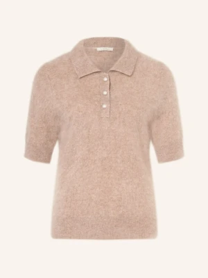 Lilienfels Dzianinowa Koszulka Polo Z Kaszmiru beige