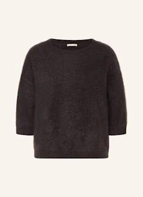 Lilienfels Dzianinowa Koszulka Z Kaszmiru braun