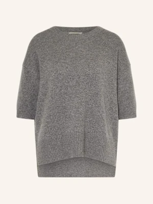 Lilienfels Dzianinowa Koszulka Z Kaszmiru grau