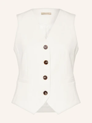 Lilienfels Kamizelka Typu Blezer weiss