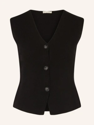 Lilienfels Kamizelka Z Dzianiny Z Dodatkiem Kaszmiru schwarz