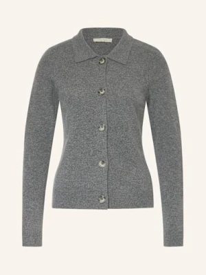 Lilienfels Kardigan Z Dodatkiem Kaszmiru grau