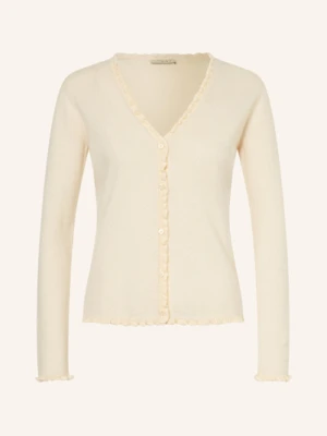 Lilienfels Kardigan Z Kaszmiru weiss