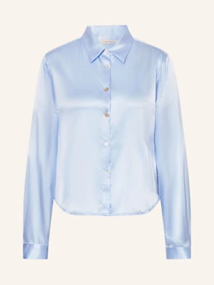 Lilienfels Koszula Z Jedwabiu blau