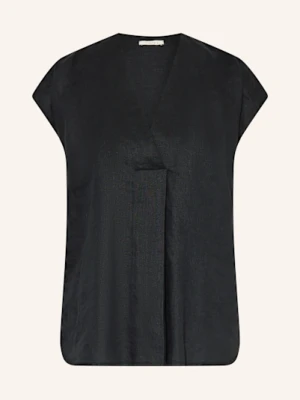 Lilienfels Koszula Z Lnu schwarz