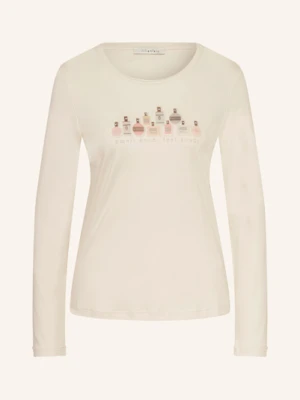 Lilienfels Koszulka Z Długim Rękawem Z Ozdobnymi Kamykami weiss