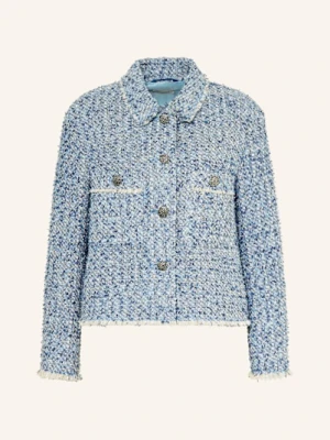 Lilienfels Kurtka Bouclé blau