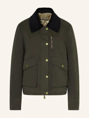 Lilienfels Kurtka Polowa Z Mieszanki Materiałów gruen