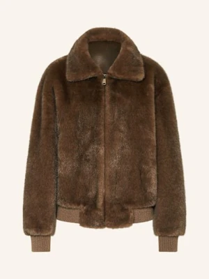 Lilienfels Kurtka Ze Sztucznego Futra braun
