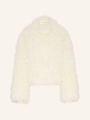 Lilienfels Kurtka Ze Sztucznego Futra weiss