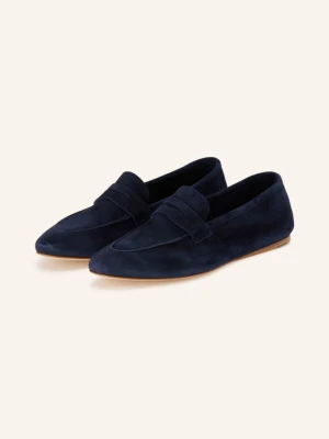 Lilienfels Penny Loafers blau GRANATOWY
