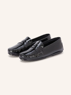 Lilienfels Penny Loafers schwarz CZARNY