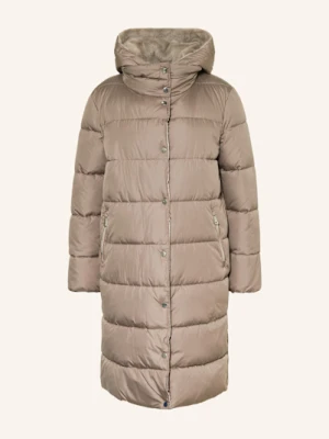 Lilienfels Płaszcz Pikowany Z Odpinaną Podpinką I Sztucznym Futrem beige