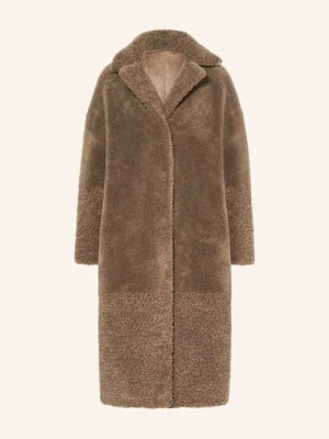 Lilienfels Płaszcz Z Pluszowego Materiału, Dwustronny beige