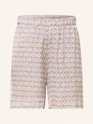 Lilienfels Satynowe Szorty Z Lnu blau