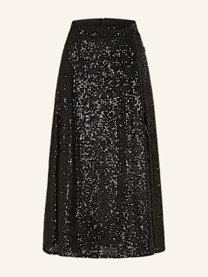 Lilienfels Spódnica Z Cekinami schwarz