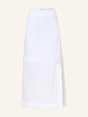 Lilienfels Spódnica Z Lnu weiss