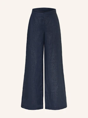 Lilienfels Spodnie Marlena Z Lnu blau