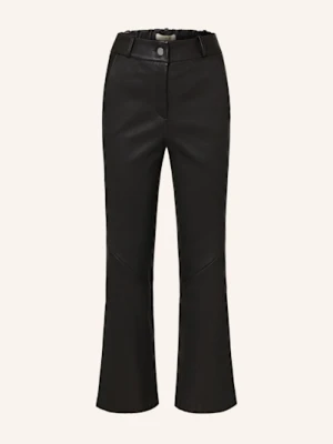 Lilienfels Spodnie Skórzane schwarz