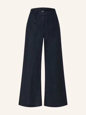 Lilienfels Spodnie-Spódniczka Z Lnu blau