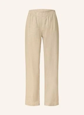 Lilienfels Spodnie Z Lnu beige