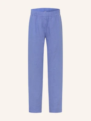 Lilienfels Spodnie Z Lnu blau