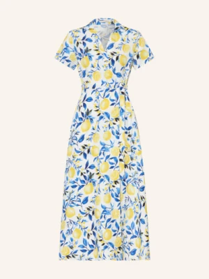 Lilienfels Sukienka Kopertowa Z Lnu gelb