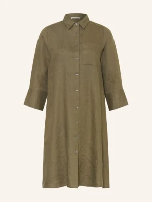 Lilienfels Sukienka Koszulowa Liano Z Lnu gruen