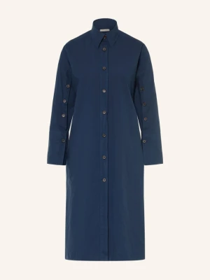Lilienfels Sukienka W Stylu Koszuli Z Efektem Jeansowym blau GRANATOWY