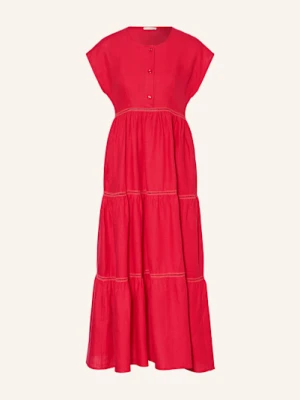 Lilienfels Sukienka Z Lnu rot