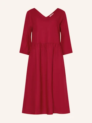 Lilienfels Sukienka Z Lnu Z Rękawami 3/4 rot