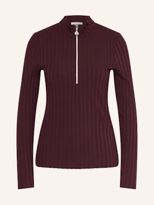 Lilienfels Sweter Typu Troyer Z Dżerseju rot