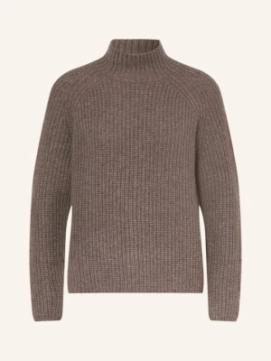 Lilienfels Sweter Z Dodatkiem Kaszmiru beige BRĄZOWY