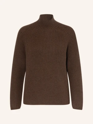 Lilienfels Sweter Z Dodatkiem Kaszmiru braun BRĄZOWY