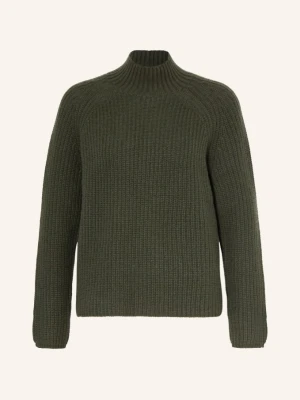 Lilienfels Sweter Z Dodatkiem Kaszmiru gruen CIEMNOZIELONY