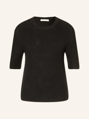 Lilienfels Sweter Z Dzianiny schwarz CZARNY
