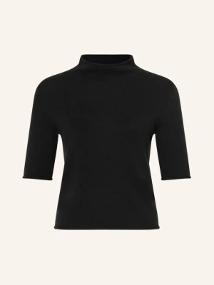 Lilienfels Sweter Z Dzianiny Z Kaszmiru schwarz CZARNY