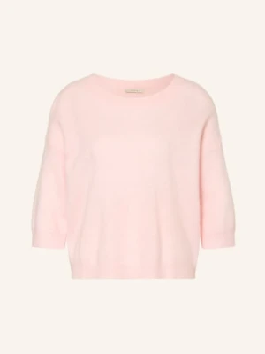 Lilienfels Sweter Z Kaszmiru Z Rękawem 3/4 rosa