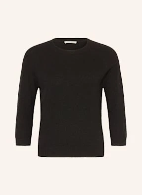 Lilienfels Sweter Z Kaszmiru Z Rękawem 3/4 schwarz