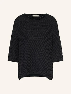 Lilienfels Sweter Z Rękawem 3/4 schwarz