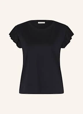 Lilienfels T-Shirt Z Wolantami schwarz