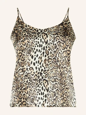 Lilienfels Top Satynowy braun